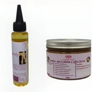 Royal Glow 2in1 Arabian Anti Cellulite Coffee Scrub & Massage Oil
