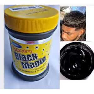 Black Magic Hair Cream. Powerful Darkening, Anti-dandruff