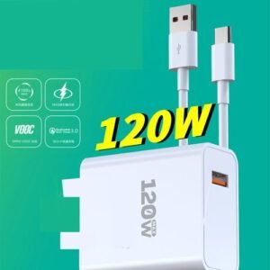 Ace-Type TypeC Charger 120W Android TypeC Phone USB Fast Samsung
