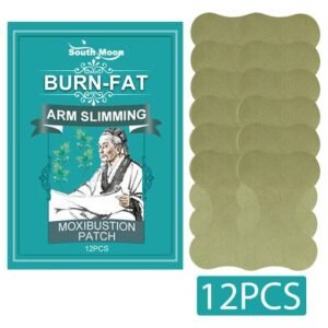 12Pcs Burn-fat Arm Slimming Moxibustion Patches Accelerate