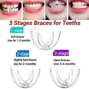 3Pcs Set Teeth Brace Corrector Bend Aligner