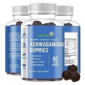 Daynee Ashwagandha Gummies + Maca & Vitamin C Stress Relief, Sleep