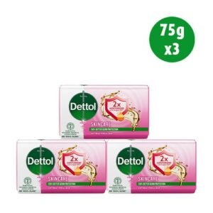 Dettol Skincare Blossom Bathing Soap- 75g (Pack Of 3)