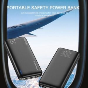 Power Banks 20000 MAh Utra Slim Portable Fast Charger