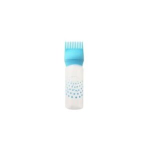 120ml Shampoo Bottle Plastic Oil Comb Applicator