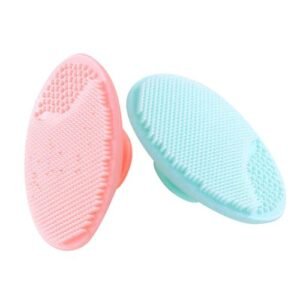 2 Facial Cleansing Silicone Brush Skin  Pore Cleaner Massager