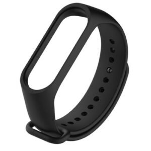 Black Strap For Xiaomi Mi Band 3/4 And Smart Bracelet M3,M4
