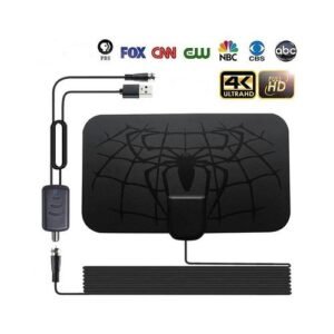 Indoor TV Antenna With Amplifier Satellite Digital Freeview