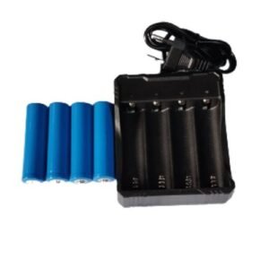 4pcs Rechargeable Lithium  Battery 3.7v & Charger