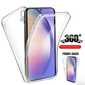 Samsung Galaxy A14 4G/5G 360 Degree Front And Back Transparent Case