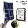 100w Solar Flood Light With CCTV Camera For Security