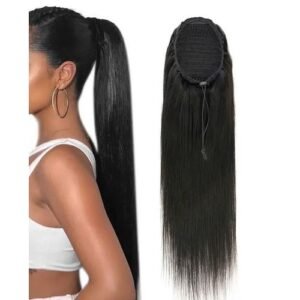 Hair Wig Long Ponytail Straight Hair For Ladies