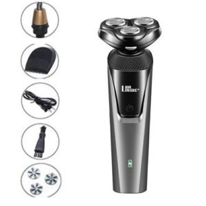 Lingke 3 In 1 SmartShaver Rotary Electric Hair Shaver/ Hair Trimmer