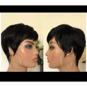 Hair Wig Soft Short Ladies Hair Wig - Natural Colour