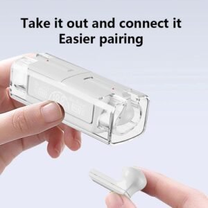 OIPETLUCK White New Earbuds With Hifi Sound,tws Earphone,earpods