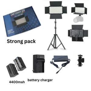 Big Professional Light LED 800 Tripod, 2battery & Charger