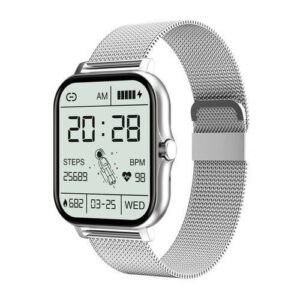 1.69 Inch Smart Watch Stainless Steel Band-Sliver