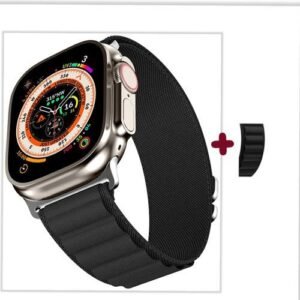 JS Ultra Smart Watch With 2 Strap Apple, Android Series 8 Quality Ultra SmartWatch NFC Sport,Compass, Wireless Charging