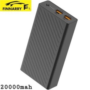Pining Power Bank 20000Mah FINNARRY 20000MAh Intelligent Original  TYPE C Fast Charge Power Bank With Powerbank Display For Cheap