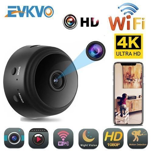 New 4K Mini WiFi IP Camera Hidden Built-in Battery CCTV Wireless Micro Night Vision Home Monitor,