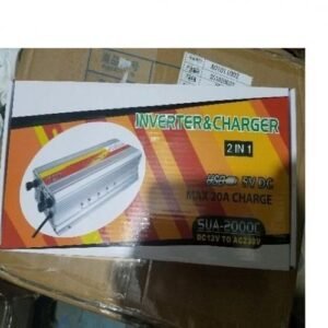 2000 Watts Power Inverter With Inbuilt 20 Amps Charger