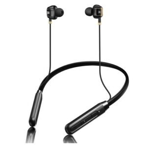 Wireless Music Wireless Bluetooth Earpod_ 8D Stereo Bass Earphones Neck Bluetooth Earp?ds V5 3 Earbud (Neckband)