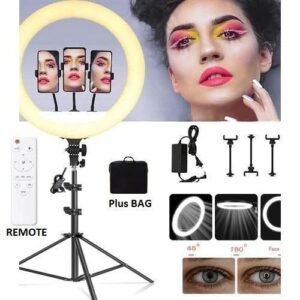 18 Inches(45) Brightest Led Ringlight Stand With Stand