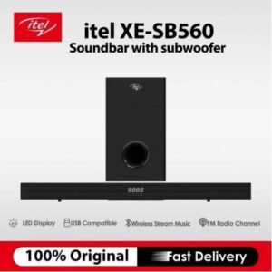 itel Power Life Style Sound Bar: Bluetooth, AUX & USB