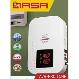 Qasa Wall Mount Stabilizer. Model AVR Pro 1.5HP