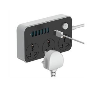 Flick 6-Port USB 3-port AC Intelligent Surge Protect Power Socket