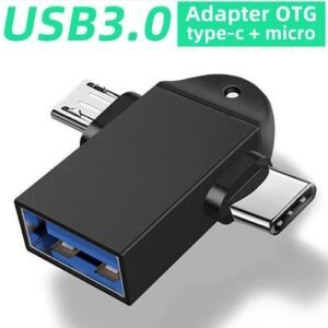 Otg Type C + Type B To USB 3.0 Android Flash Drive Reader
