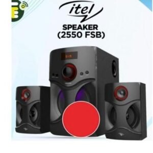 itel 2.1ch Subwoofer System With Bluetooth