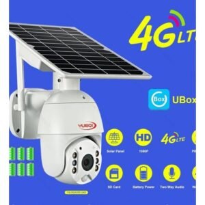 Solar Powered 4G Sim Intelligent PTZ CCTV Wireless Camera