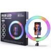 12 Inch RGB Fill Light Self Photo Beauty Colorful Ring Lamp