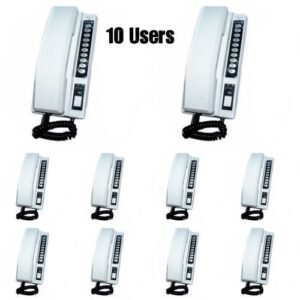 WIRELESS INTERCOM LONG RANGE - 10 USERS