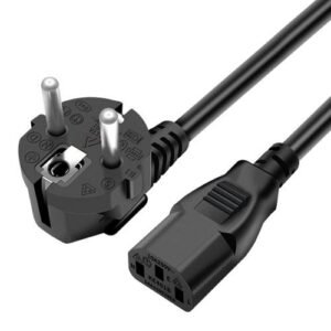 2 Pin Desktop Computer And Electric Kettle Power Cord. 3m,