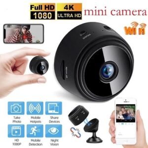 4K HD Hid Den Mini Camera A9  Security Remote Control Night Vision Mobile Detection Video Surveillance Wifi Camera