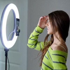 Ringlight With Stand Phone/camera 10 Inches Video Recording