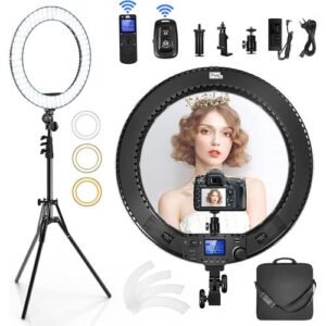 18 Inch Ring Light LED - Ring Light Stand And Microphone