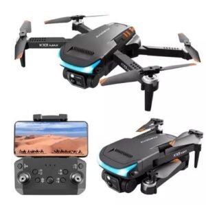 Professional Pocket Obstacle Avoidance Mini WiFi Drone Dual Camera With 2 Batteries