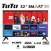 Tutu 32" Inches Smart LED TV (32Q1) - Black +1 Year Warranty