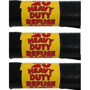 Heavy Duty Trash /Refuse /Waste Bin Bag Nylon X3