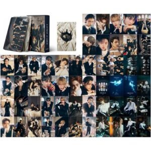 Kpop ENHYPEN Pack of 55 Photo Cards ENHYPEN Lomo Cards ENHYPEN Dark Blood New Album Lomo Cards ENHYPEN Poster Cards for Fans (FULL)