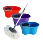 ZAMBAK Mop Bucket & Microfibre Rotary360 Set