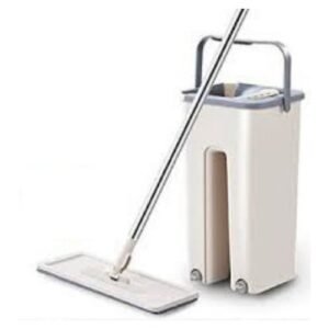 ROTATABLE SCRATCH MOP WITH SQUEEZE BUCKET AND EXTRA MICRO FIBER DRY PAD