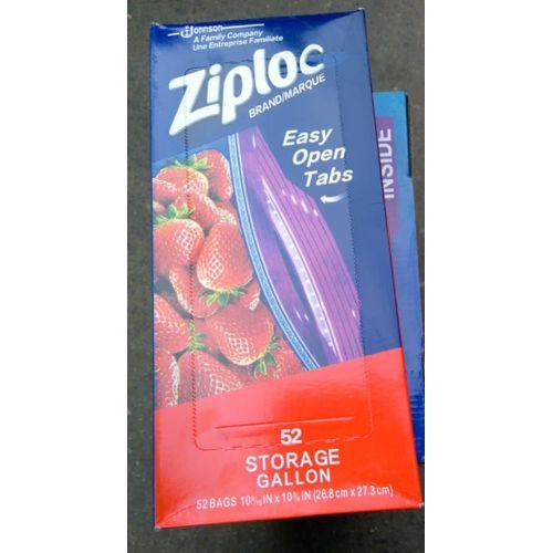Ziploc Ziplock Gallon Storage Bags