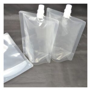 50pcs Standup Sprout Cocktail Pouch For Liquid 500ml.