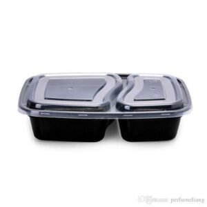 50pcs Take Away Plate With Spoon