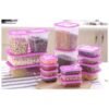 Food Freezer Plastic Storage Container - 17in1