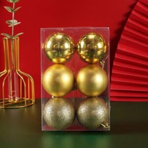 6pcs Plastic Balls Party Decorations Atmosphere Decoration Supplies